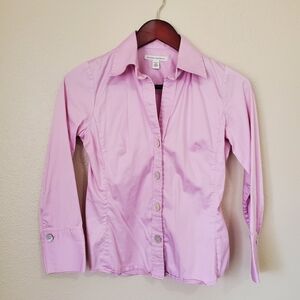 Banana Republic XS Pinkish/Lilac Button Up Shirt
